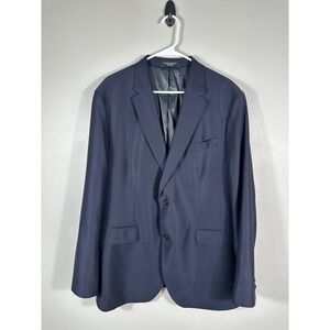 Banana Republic Blazer Jacket 46R Hopsack Tailored Slim Fit Reda‎ Flexo Wool